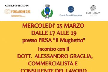 Incontro informativo su pratiche amministrative legate alla fragilità presso l’RSA “Il Mughetto”