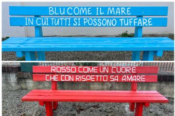 Inaugurazione panchine del parco giochi