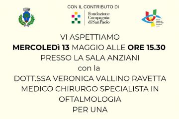 Prevenzione sanitaria dedicata alla salute degli occhi