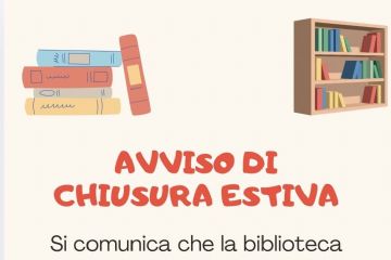Chiusura Biblioteca Civica di Ceresole d’Alba